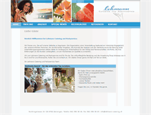 Tablet Screenshot of lehmann-catering.ch